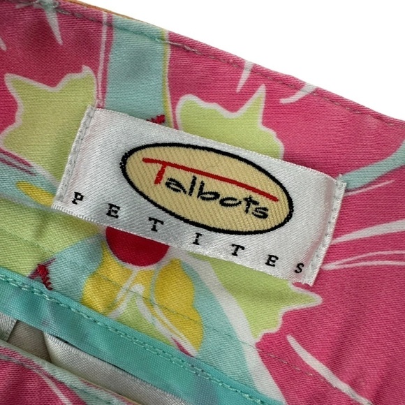 Talbots Floral Summer Garden Stretch Skirt, 8P - Picture 2 of 9